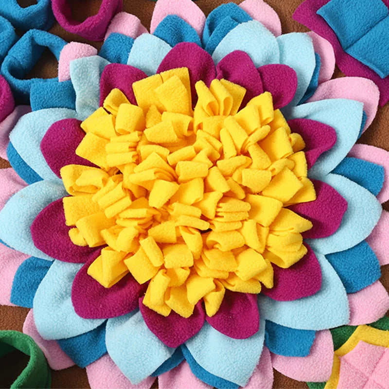 Pet Snuffle Mat Bite Resistant Puzzle Feeding Blanket for Pets