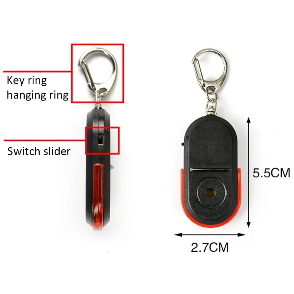 Smart Anti Lost Key Finder With Led Light Portable Keychain