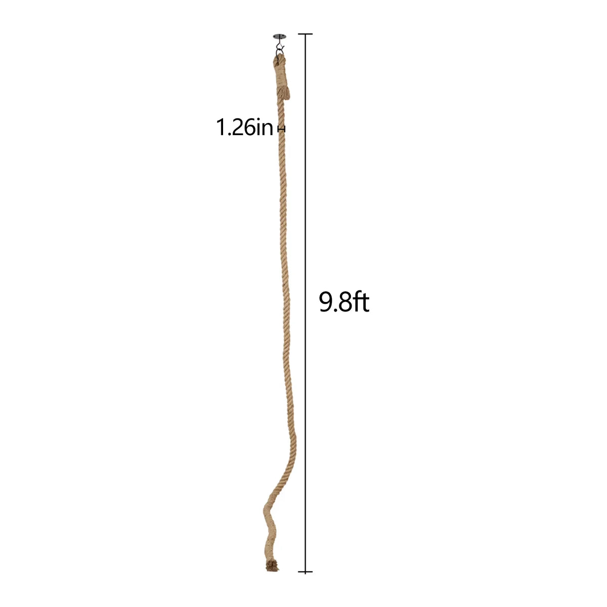 CWV Sisal Climbing Rope Cat Scratching Post Interactive Toy