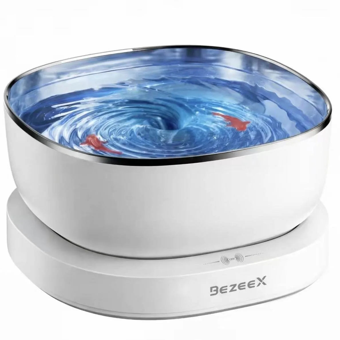 Magnetic Drive Wireless Cat Water Fountain Long Battery Life