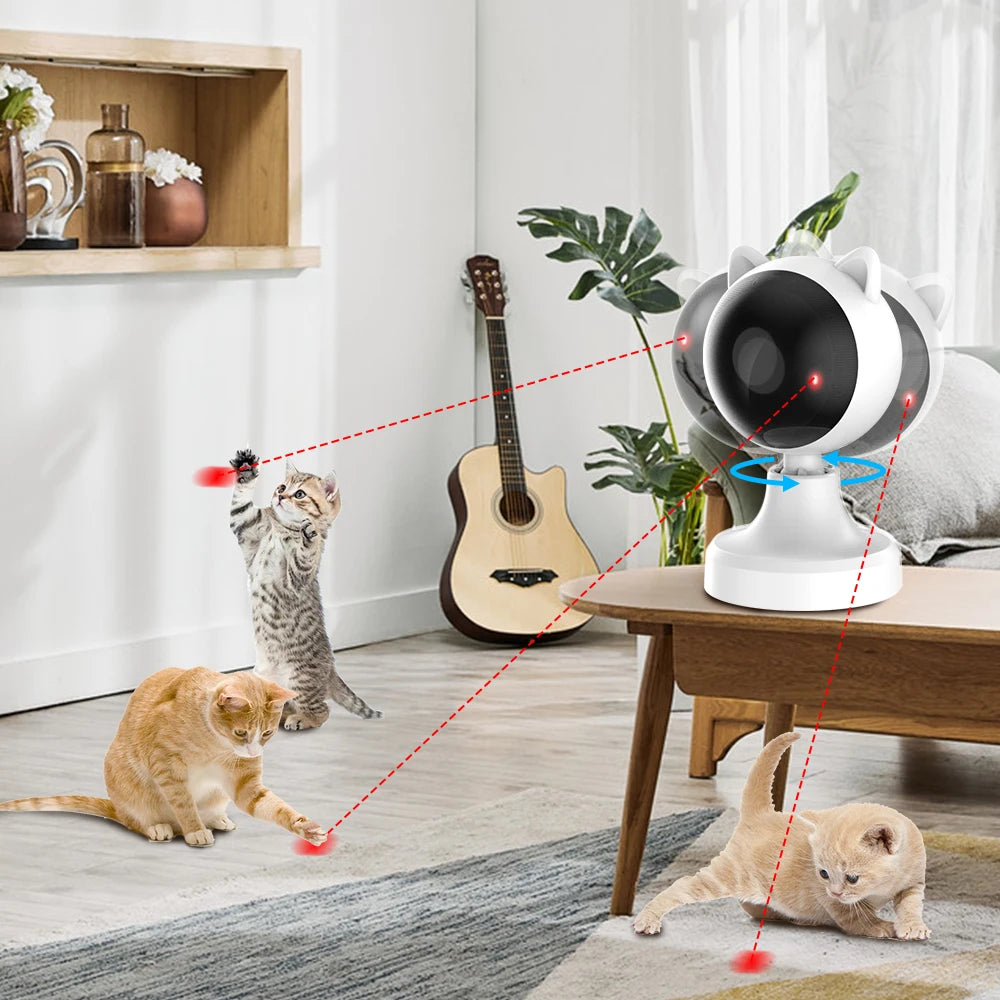 Fully Automatic Interactive Laser Cat Toy Indoor Intelligent Play Device