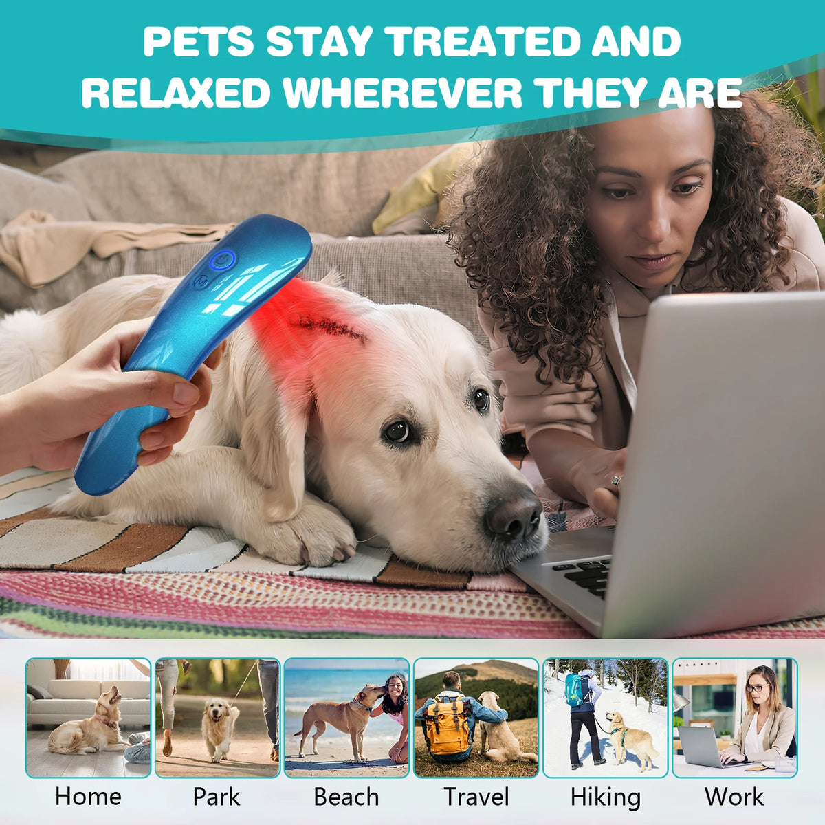 Pet Red Light Therapy Device For Dogs Cats Pain Relief
