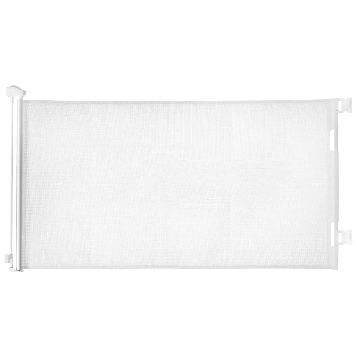 SucceBuy Retractable Baby Gate With Security Lock Mesh Barrier