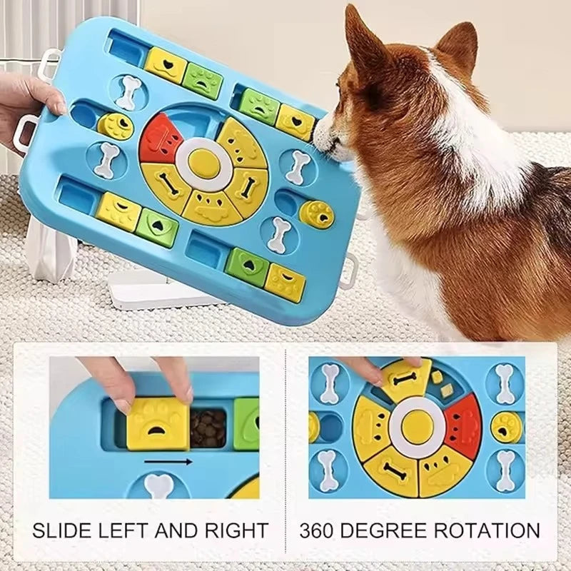 NOCCLILI Interactive Dog Puzzle Training Enrichment Toy For Smart Dogs
