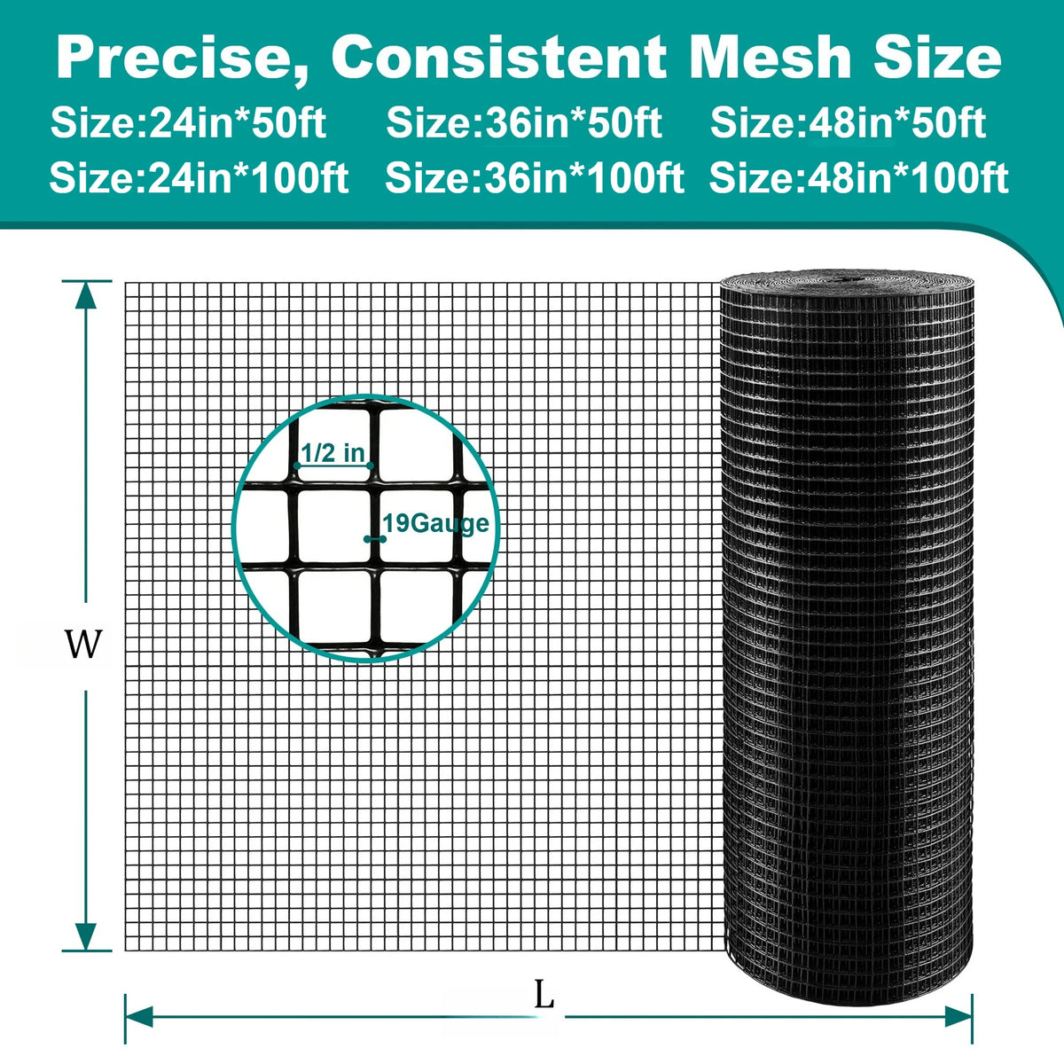 PVC Coated Iron Hardware Cloth Roll For Pet Enclosures