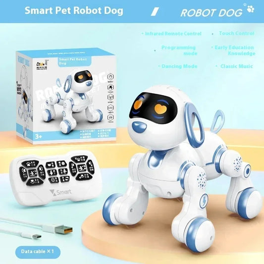 Multifunctional Smart Remote Control Robot Puppy Interactive Intelligent Electronic Pet Dog Animal Toy For Boys Girls