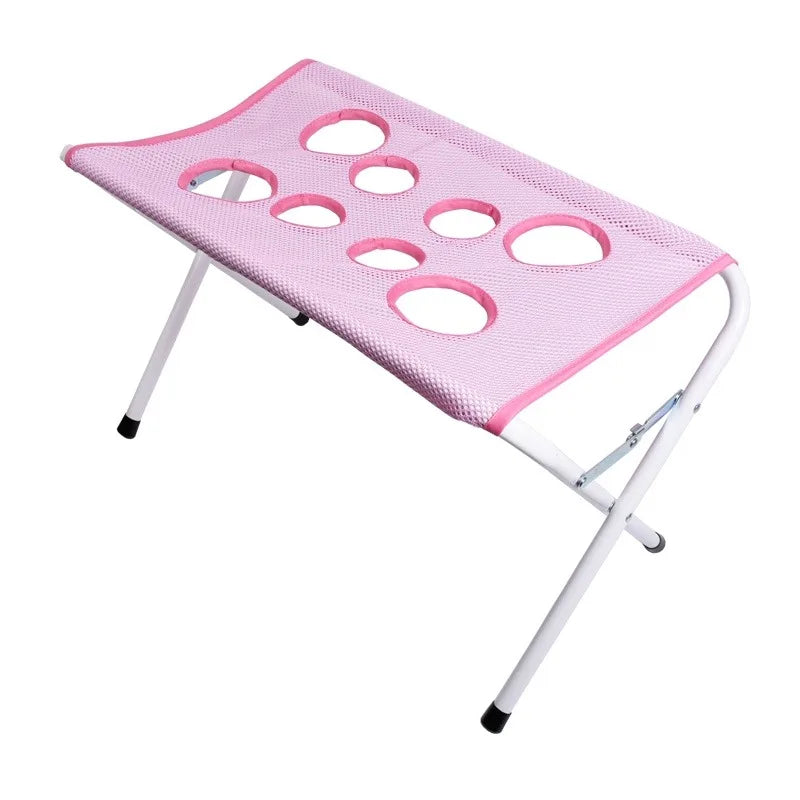Pet Bathing Stand, Anti-Scratch Dog Cat Grooming Hammock, Small Pet Nail Clipping Holder Restraint Station for Dog Cat Bath