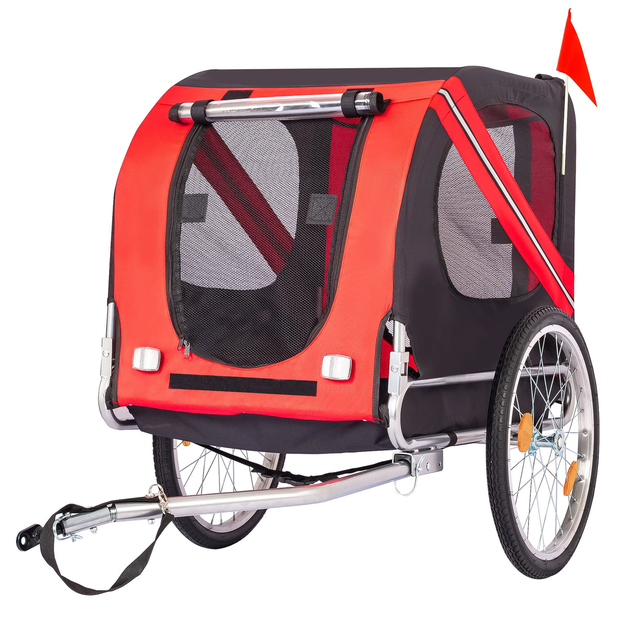 Twister Foldable Dog Bike Trailer Heavy Duty Pet Carrier