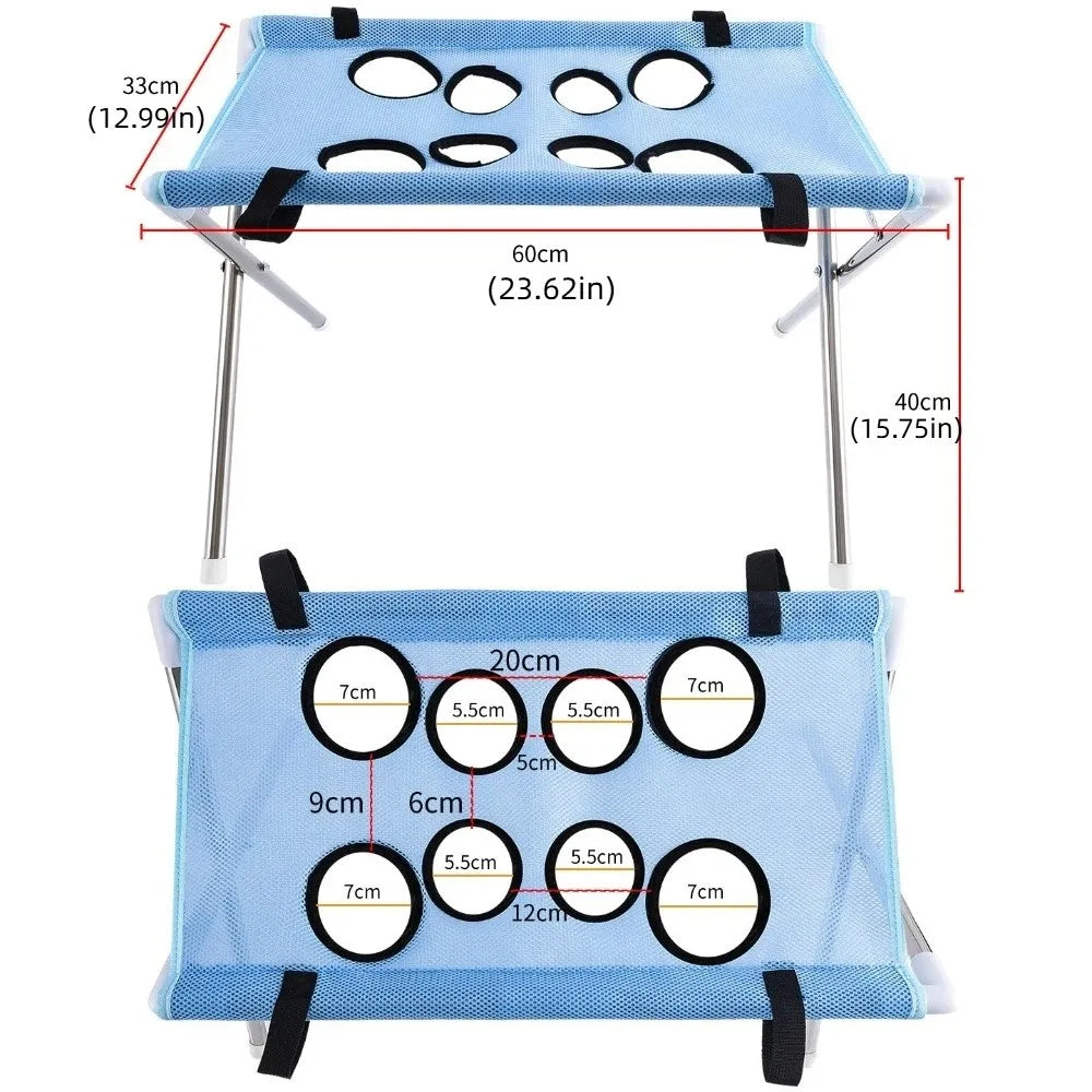 Anti-Scratch Pet Grooming Hammock Adjustable Detachable Puppy Nail Clipping Holder Sturdy Support Frame Pet Restraint Station