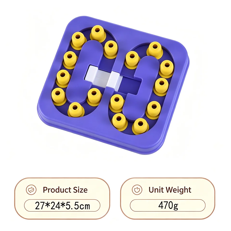 Interactive Pet Puzzle Feeder Toy For Dogs And Cats