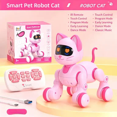 Multifunctional Smart Remote Control Robot Puppy Interactive Intelligent Electronic Pet Dog Animal Toy For Boys Girls