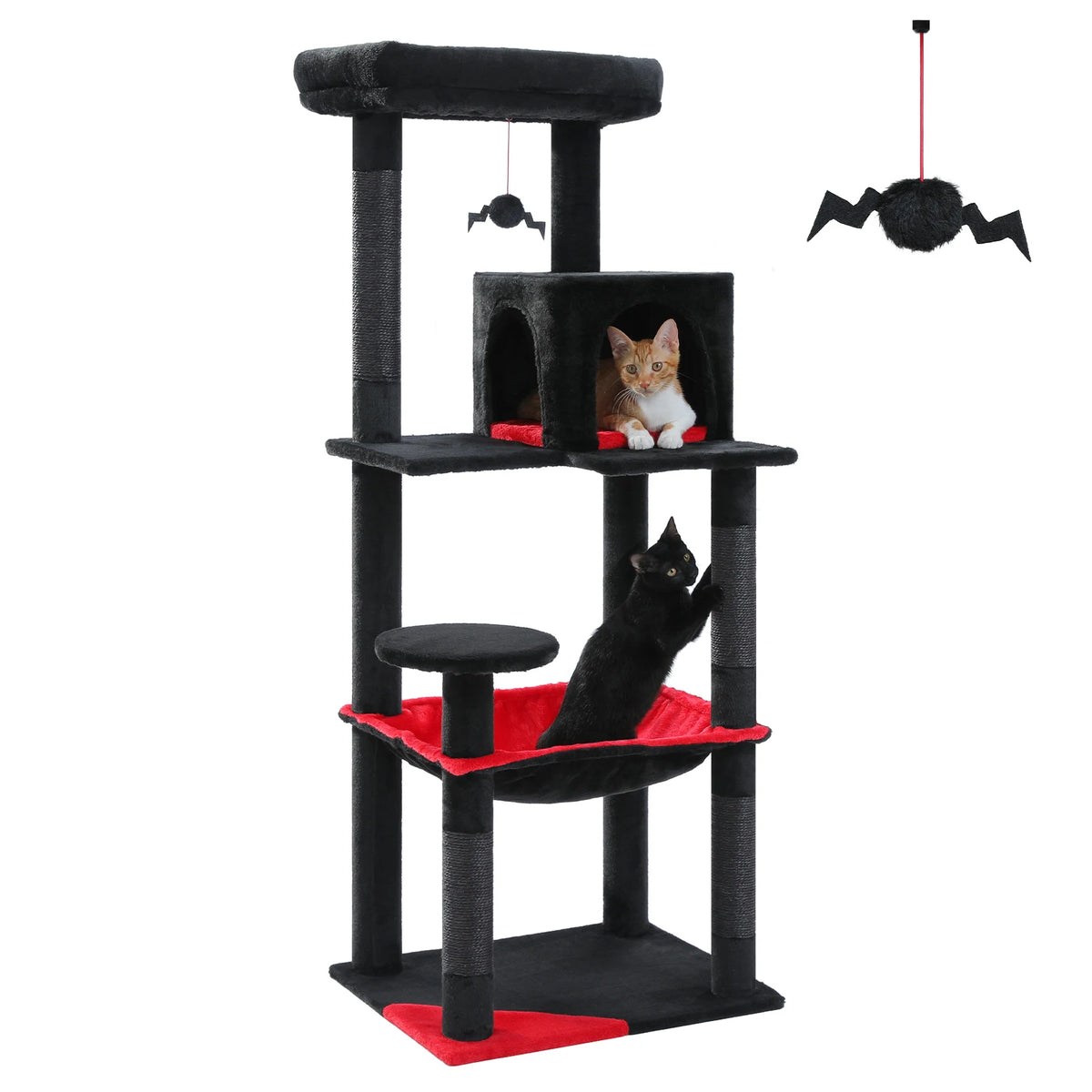 PAWZ Road Gothic Cat Tower With Hammock And Scratching Post