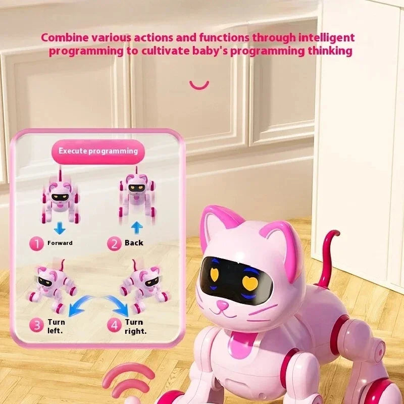 Multifunctional Smart Remote Control Robot Puppy Interactive Intelligent Electronic Pet Dog Animal Toy For Boys Girls
