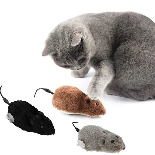 Automatic Battery Free Swinging Tail Interactive Pet Toy For Cats
