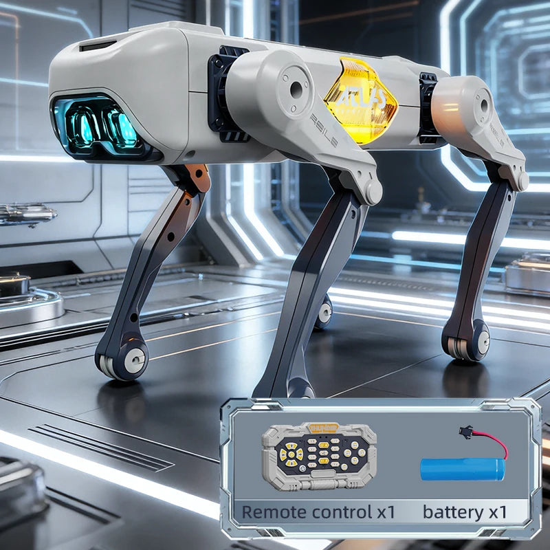 Electric RC Intelligent Robot Dog Multifunction RC Mechanical Dog Educational Toy Bionic Smart Robot Toy Gift