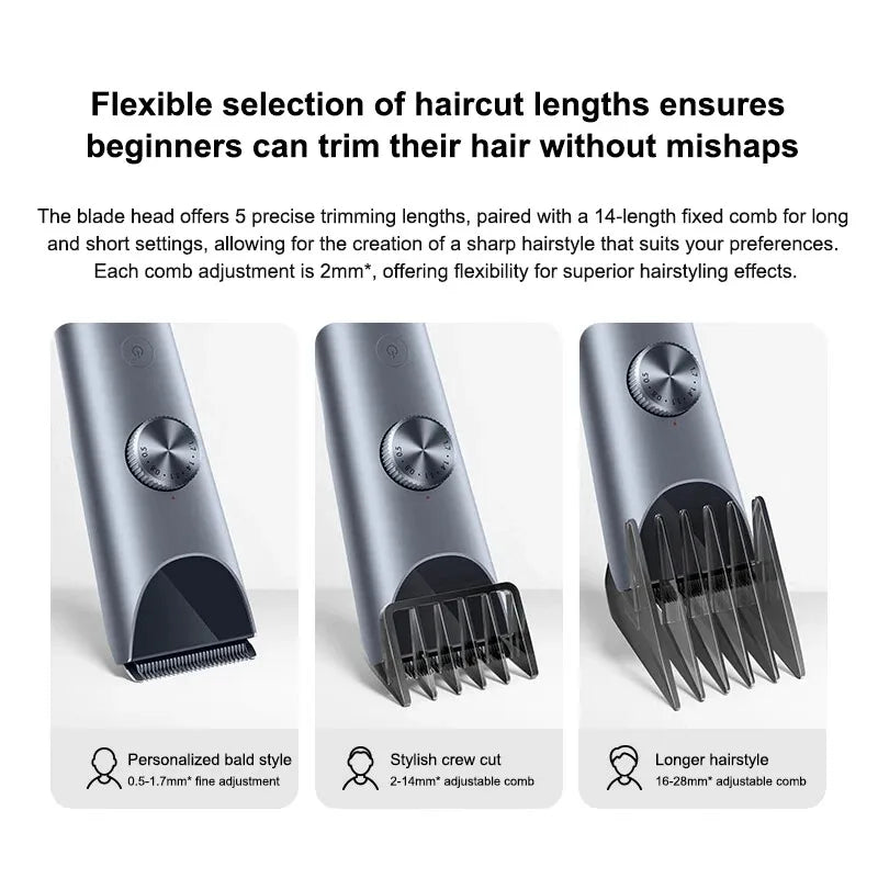 Mijia Hair Clipper 2 Professional Waterproof Beard And Hair Trimmer