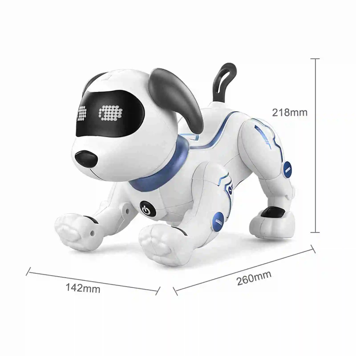 Infrared Remote Control Intelligent Robot Dog Dynamic Music Dance