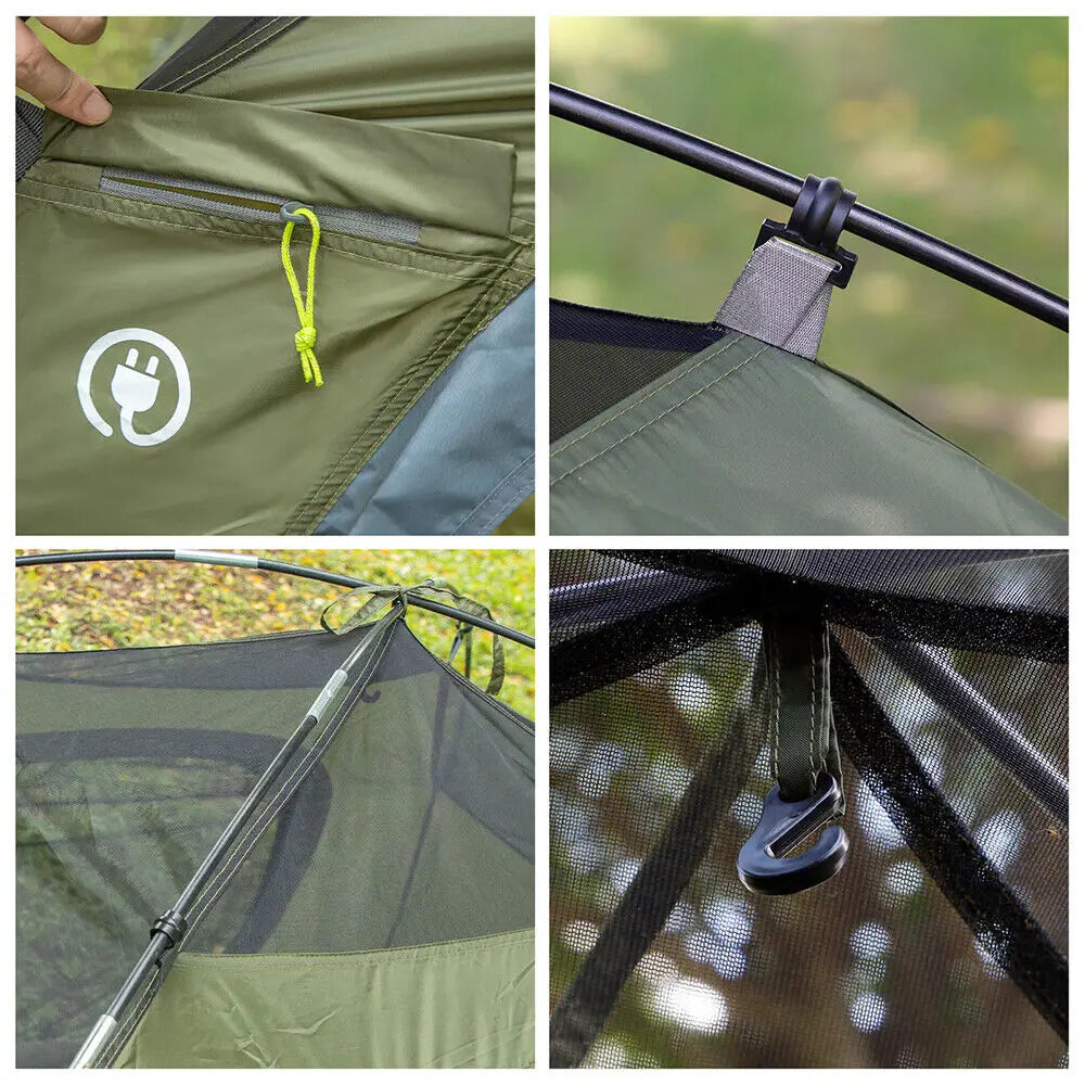 Night Cat Double Layer Waterproof Backpacking Camping Tent