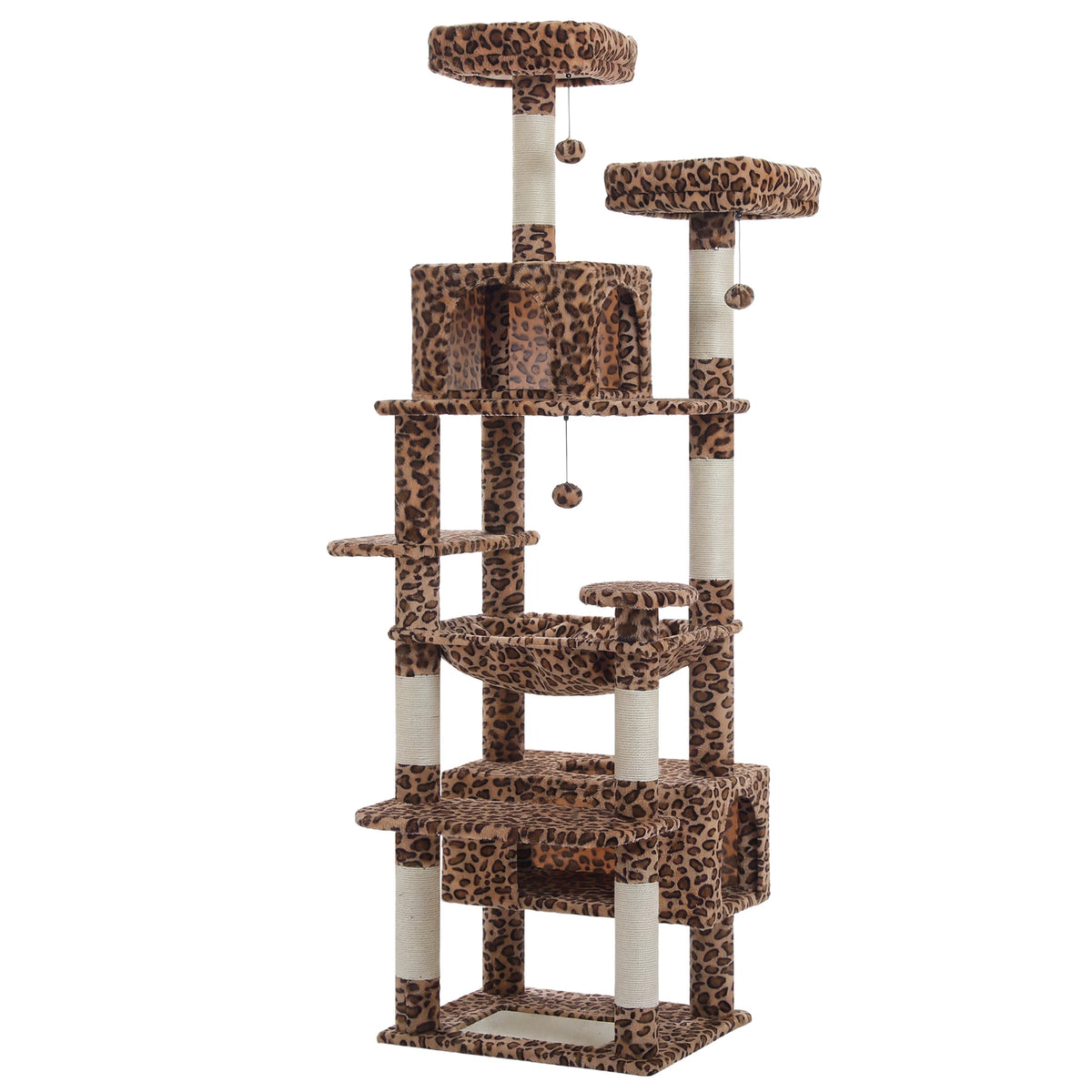 PAWZ Road Multi Tier Cat Tower With Sisal Scratching Posts