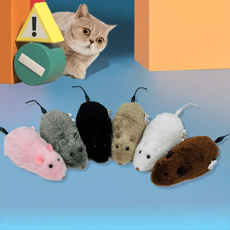 Automatic Battery Free Swinging Tail Interactive Pet Toy For Cats