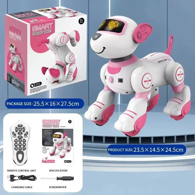 Multifunctional Smart Remote Control Robot Puppy Interactive Intelligent Electronic Pet Dog Animal Toy For Boys Girls