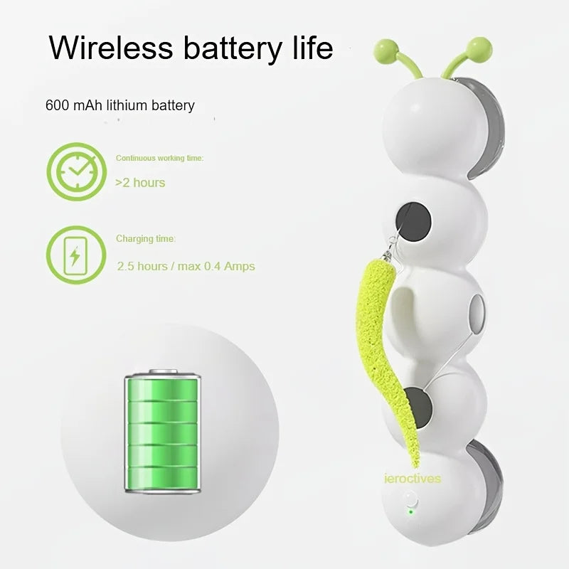 Automatic Sensor Cat Toy With USB Charging To Relieve Boredom