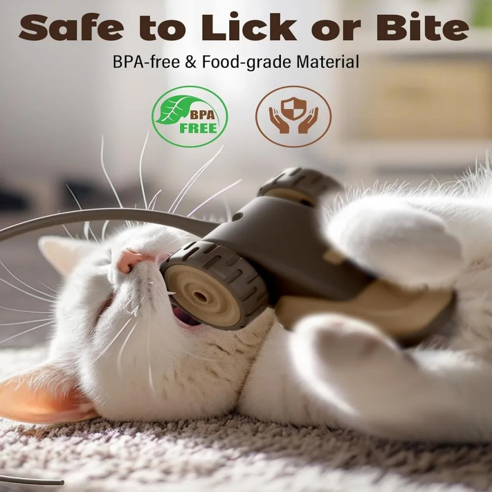 Automatic Moving Touch Wake Up Cat Toy With Interactive Modes