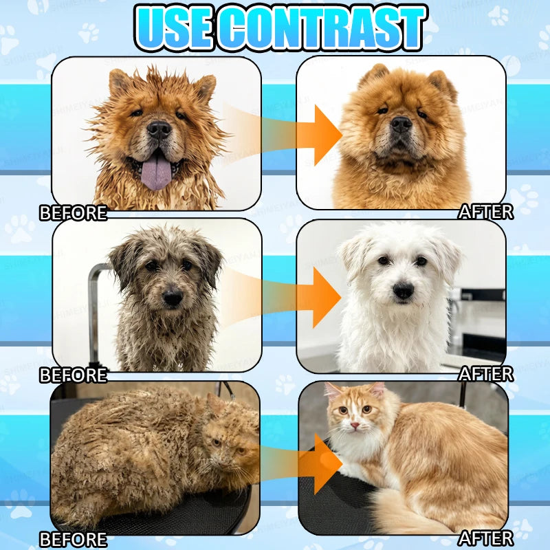 Waterless Dry Shampoo Foam for Cats and Dogs Pet Grooming