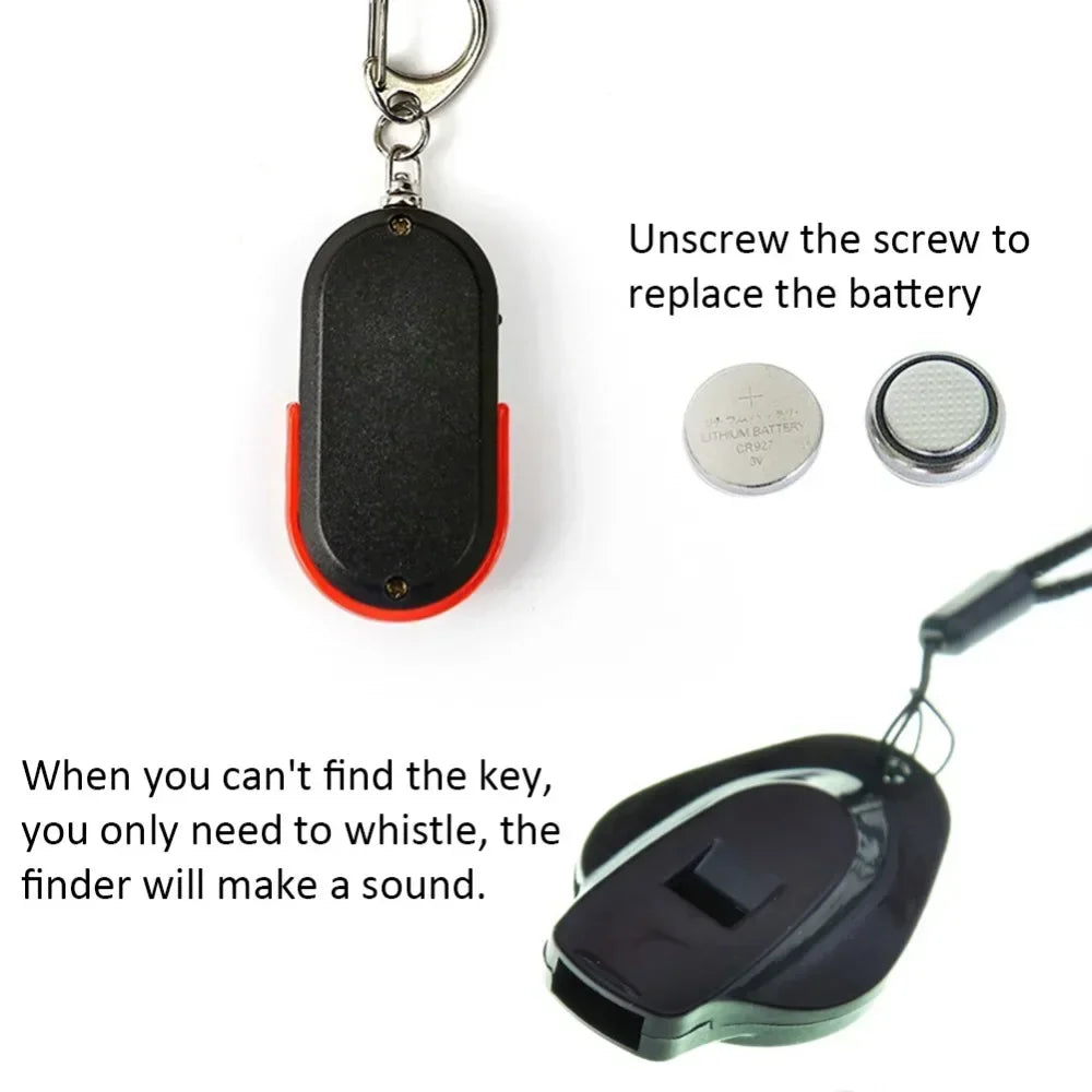 Smart Anti Lost Key Finder With Led Light Portable Keychain