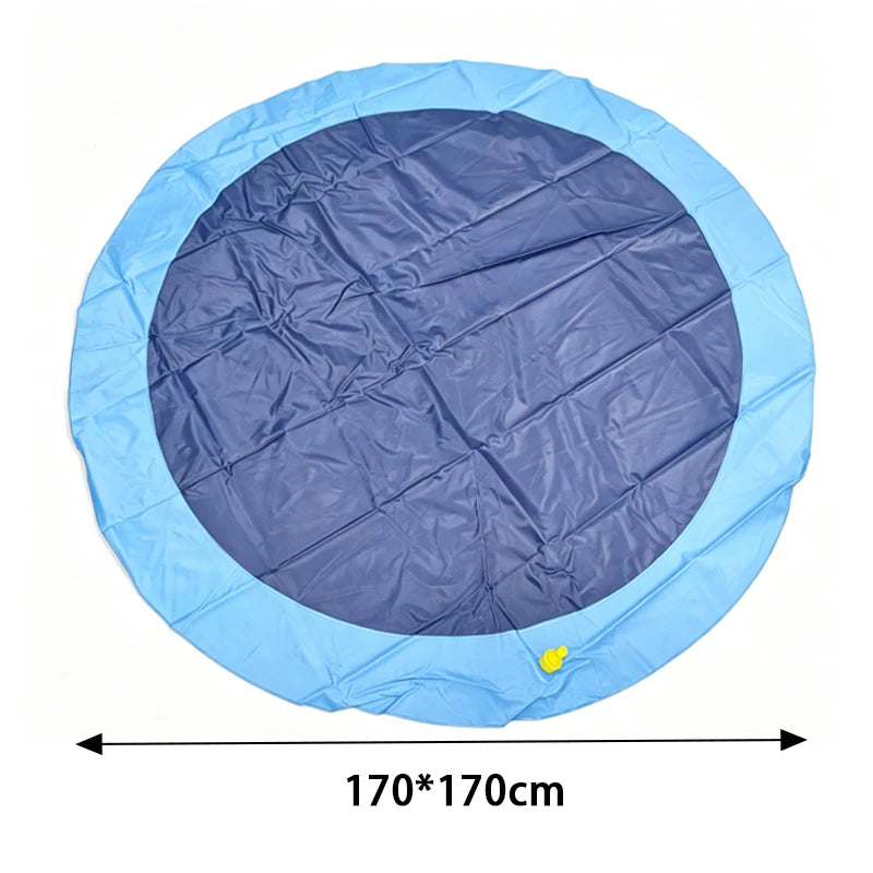 Foldable Outdoor Dog Splash Sprinkler Pad Water Cooling Mat