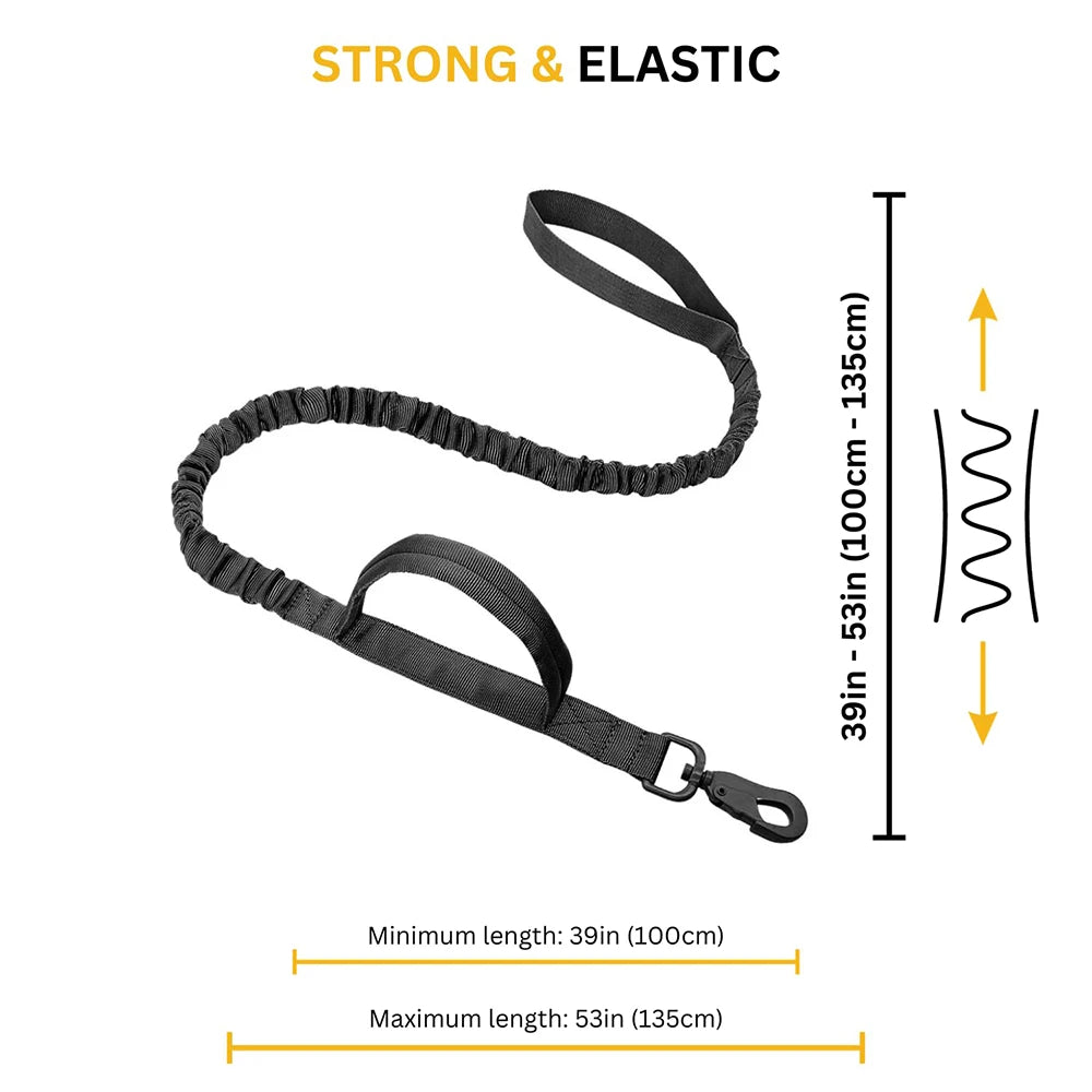 Military Tactical Dog Harness Leash Set For Training