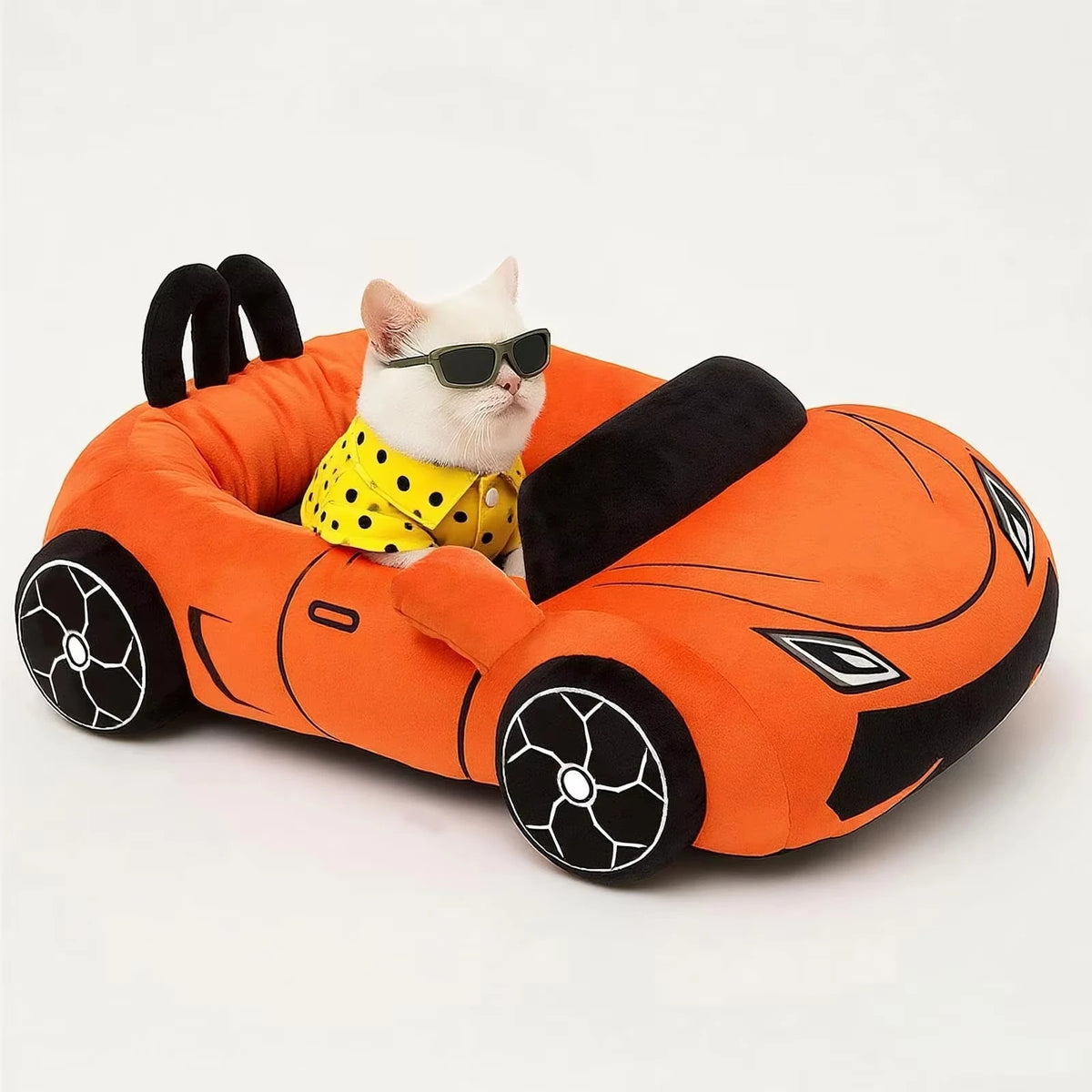 CWV Supercar Pet Bed With Pillow For Cats And Dogs