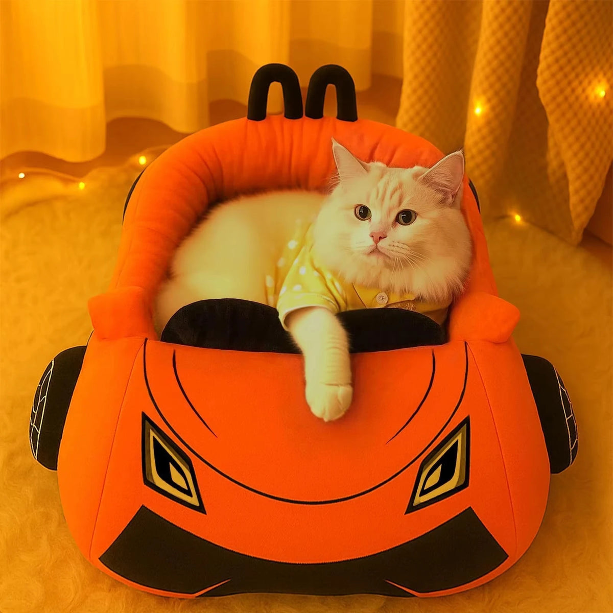 CWV Supercar Pet Bed With Pillow For Cats And Dogs