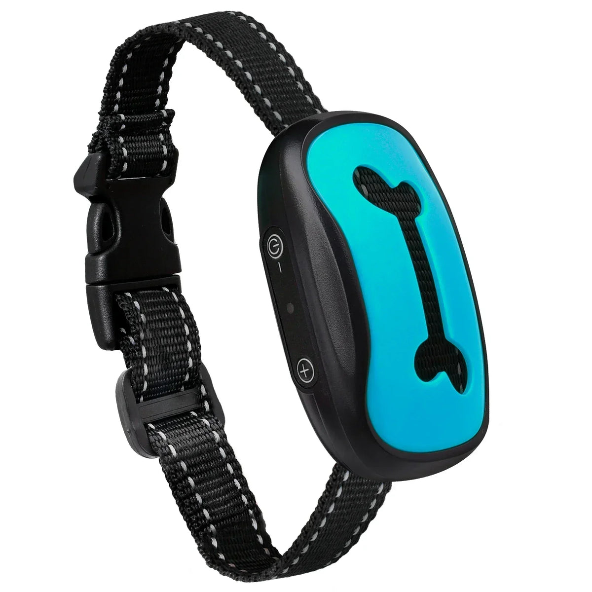 Rechargeable Ultrasonic Dog Anti Bark Training Collar With Vibration