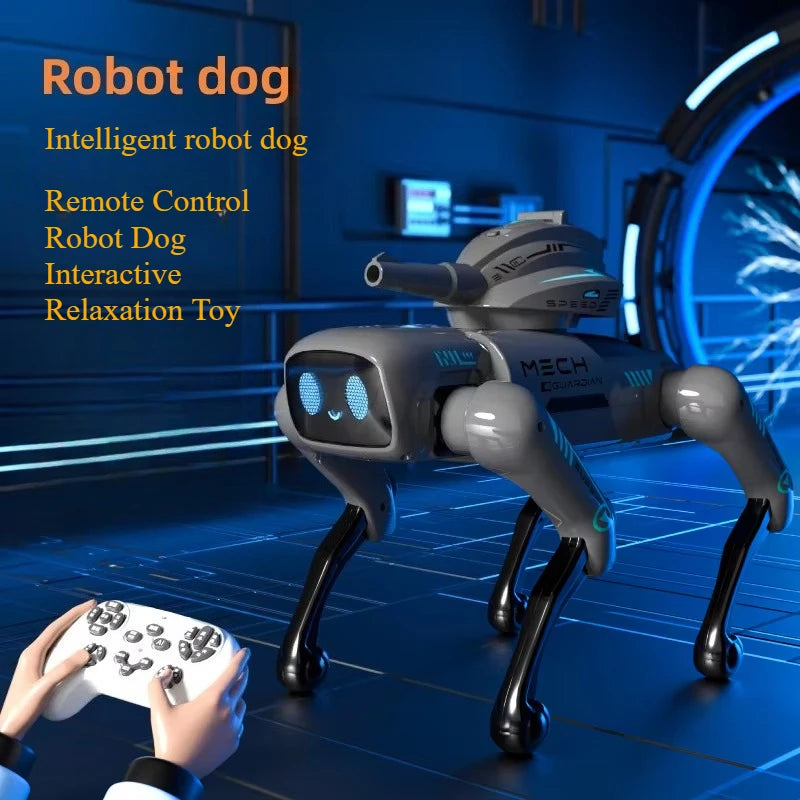 Yingjia 18013 Smart RC Robotic Dog, Voice Control Bionic Model, Interactive Electric Toy for Kids, Lifelike Moves & Barking