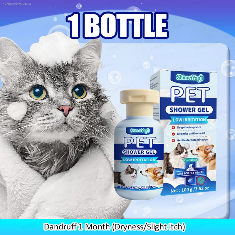 Waterless Dry Shampoo Foam for Cats and Dogs Pet Grooming