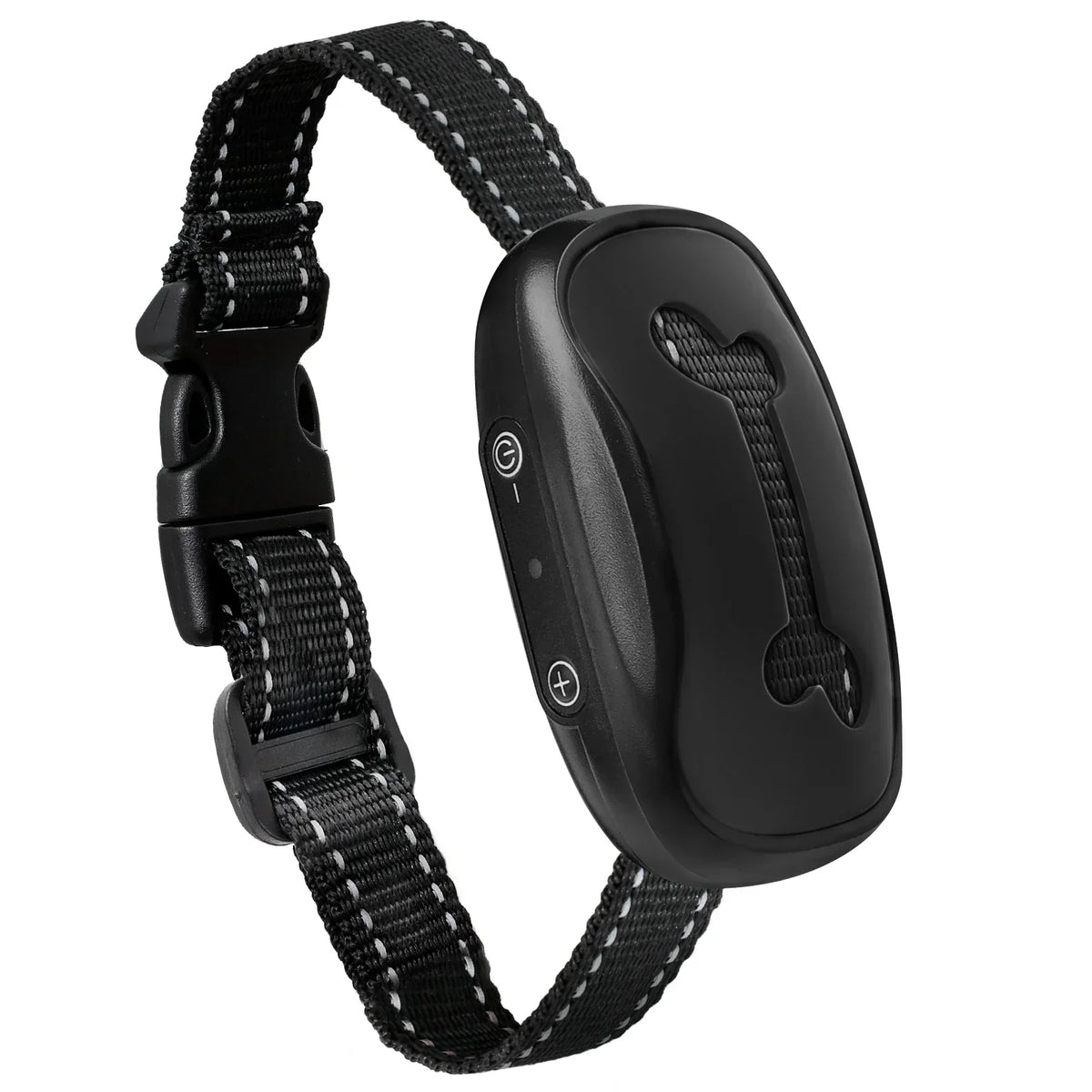 Rechargeable Ultrasonic Dog Anti Bark Training Collar With Vibration